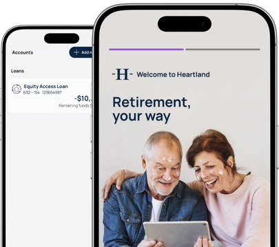 Heartland mobile app account summary